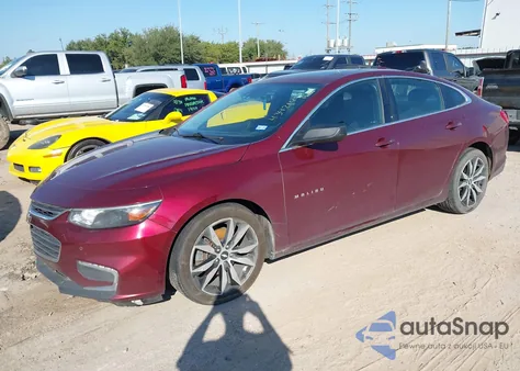 2016 Chevrolet Malibu 1Lt из США, поврежденный, VIN 1G1ZE5STXGF318477